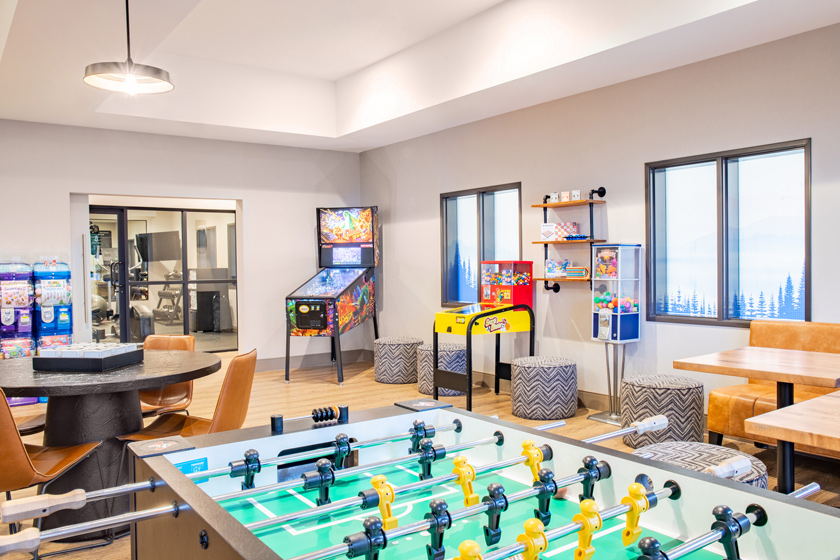 Interior photo of commercial space with retouched lighting, color balance, and object cleanup.