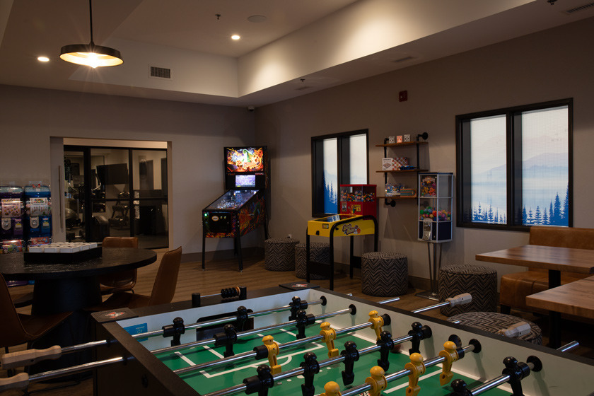 Interior photo of commercial space with retouched lighting, color balance, and object cleanup.