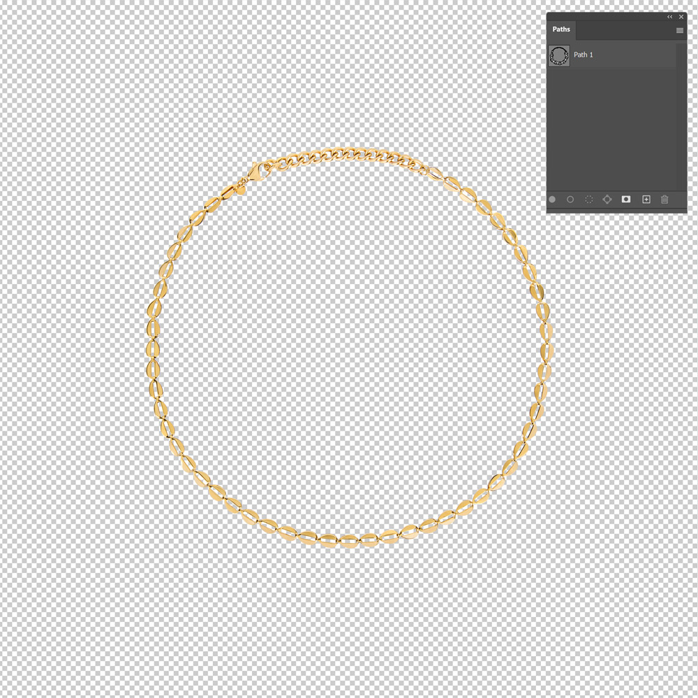 Image with precise clipping path applied for clean cut-out.